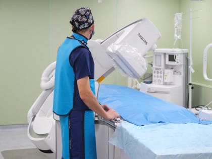 В Боровичском районе выполнена первая диагностическая коронароангиография