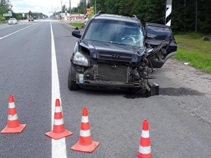 В дачном посёлке под Великим Новгородом водитель сбил пешехода и скрылся