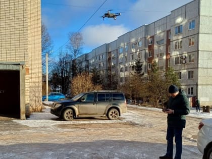 В Новгородской области беспилотники впервые протестировали тепловым зрением крыши домов