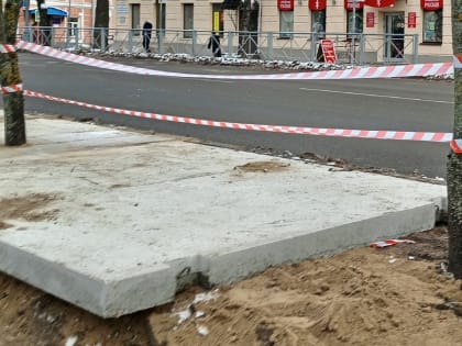 В Великом Новгороде началась реставрация ограды Ярославова дворища