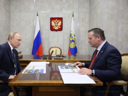 Андрей Никитин рассказал Президенту о перспективах развития Новгородчины