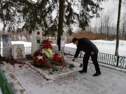 Ветераны отметили 78-ю годовщину освобождения деревни Высоково