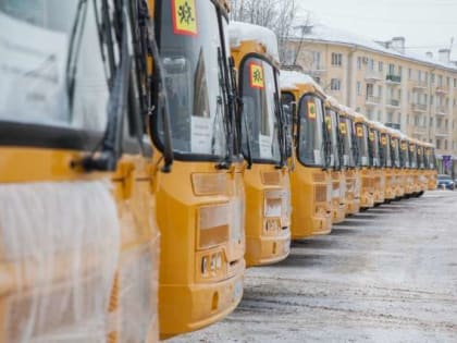 Новгородская область получила 45 новых школьных автобусов