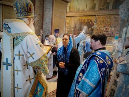 Регент Софийского собора Мария Клепова удостоена архиерейской грамоты