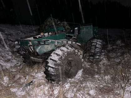 В Пестовском районе водитель снегоболотохода погиб в ДТП с поездом