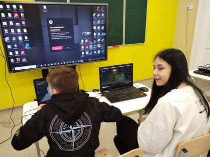 На территории района работает мобильный «Кванториум» для школьников