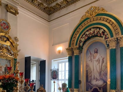 Митрополит Лев принял участие в торжествах в Нило-Столобенской пустыни