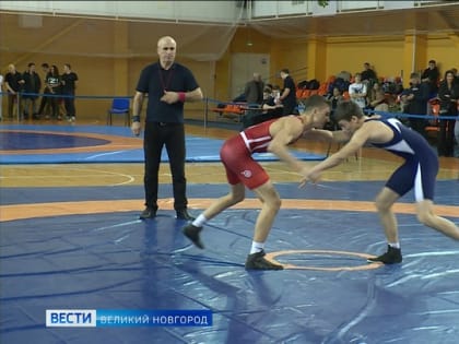 В Великом Новгороде прошло первенство Новгородской области по вольной борьбе