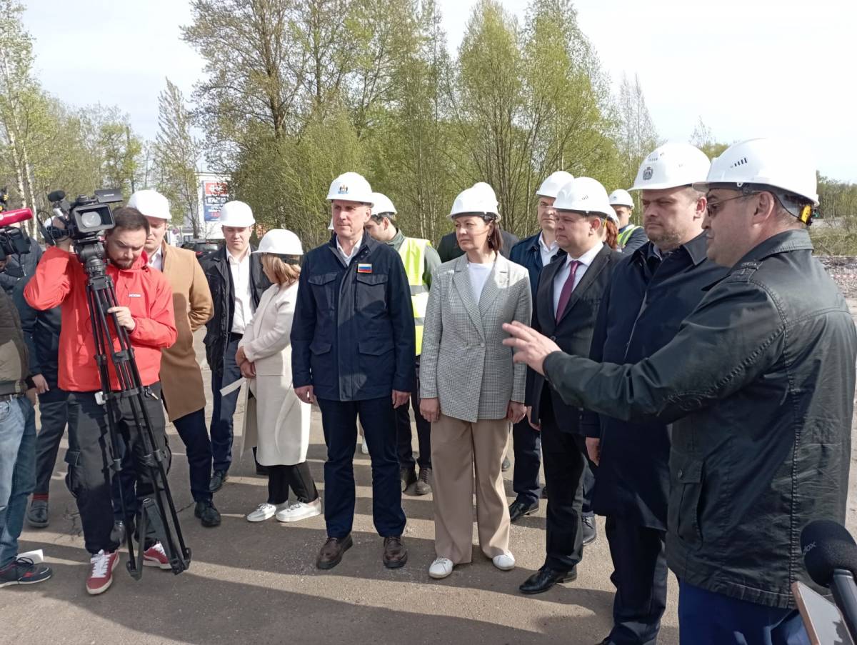 Новости в великом новгороде. Строительство кампус Великий Новгород. Новый Университетский кампус НОВГУ. Открытие строительной площадки Росатом. Губернатор Новгородской области.