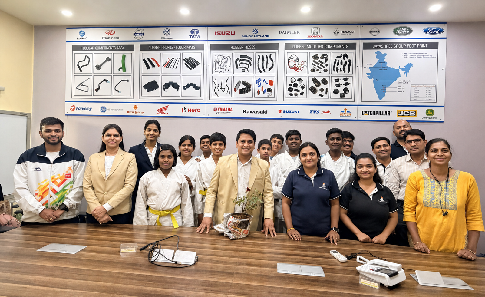 MSKO training and corporate wellness workshop at Jayshree Polymers