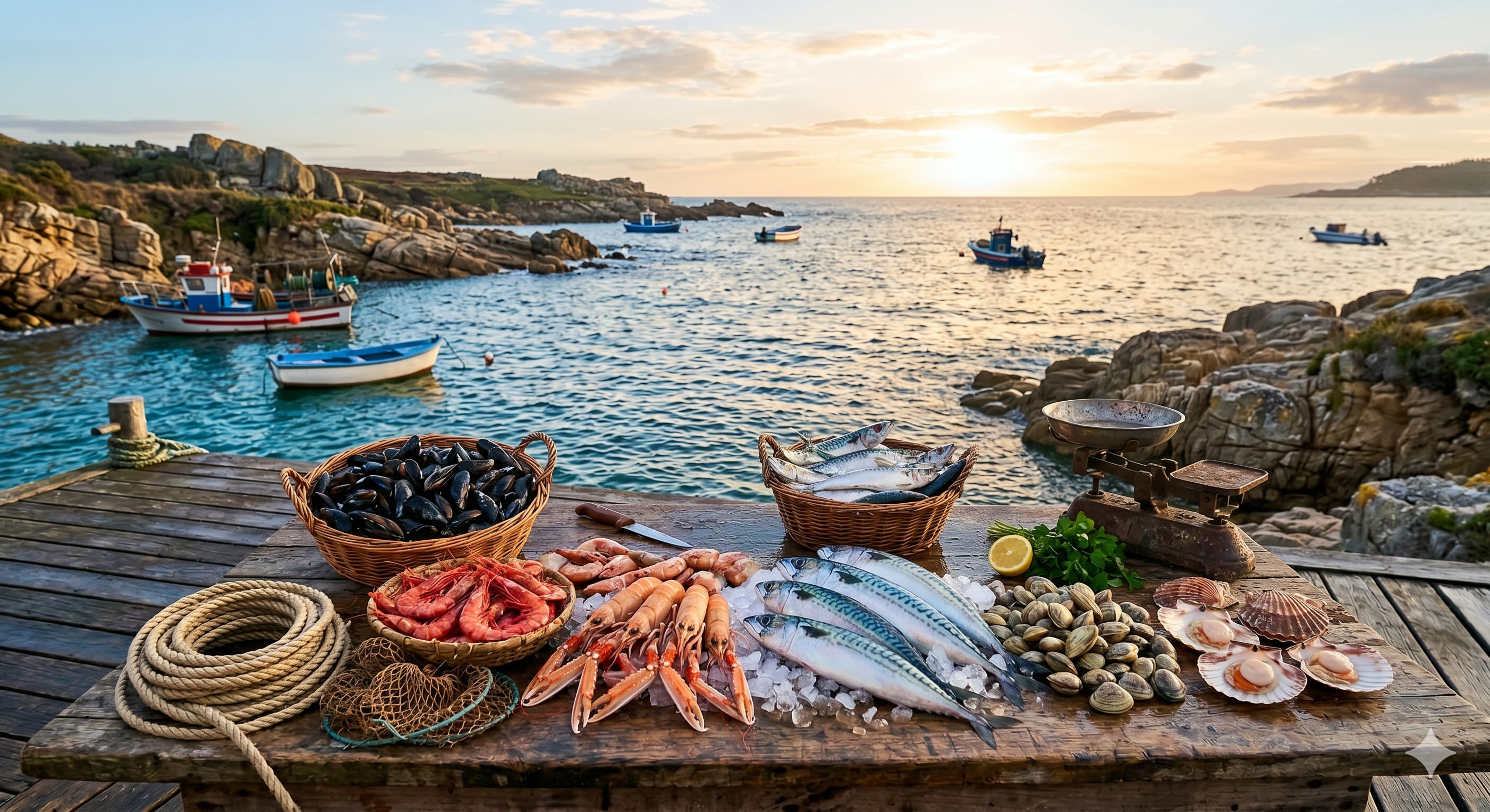 Plateau de fruits de mer frais au restaurant Carablanca Nador