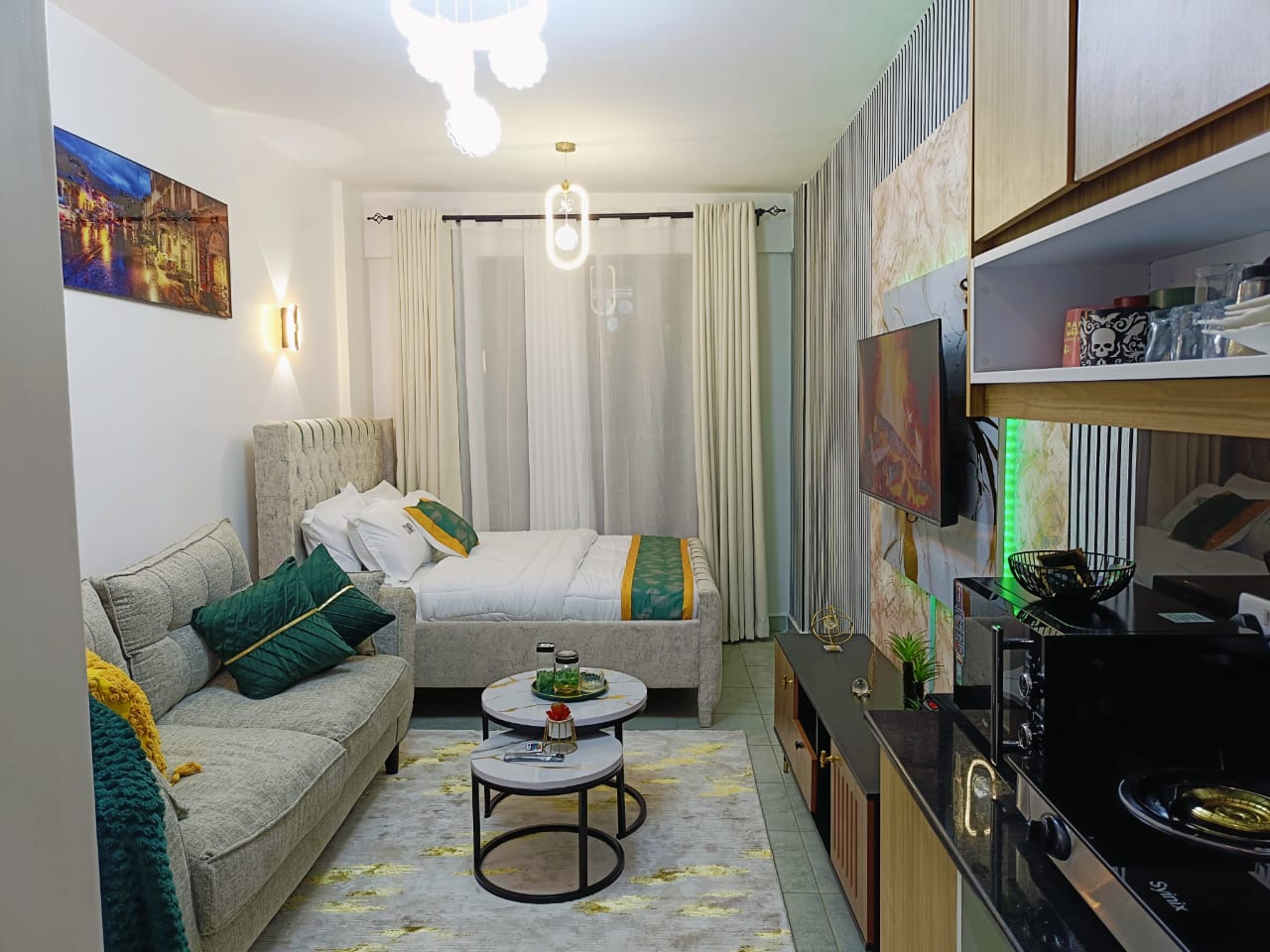 studio airbnb available in Roysambu