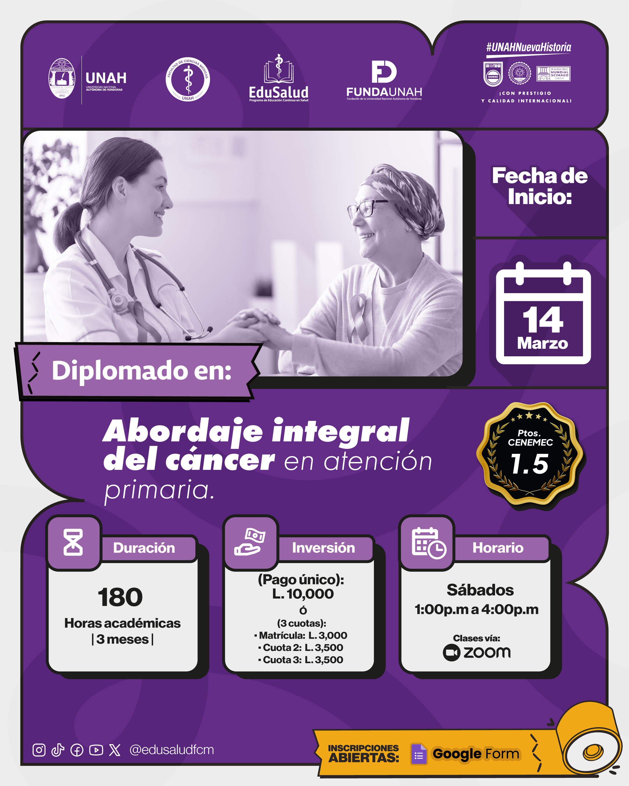 Diplomado Abordaje Integral del Cáncer