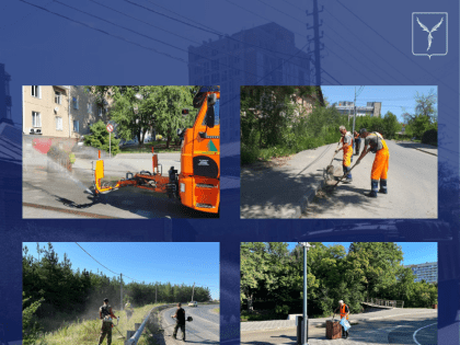 На территории города продолжаются мероприятия по благоустройству