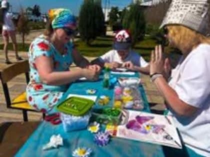 В преддверии Дня семьи, любви и верности на территории Новой Набережной прошли творческие мастер-классы