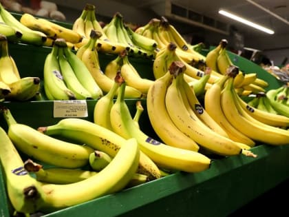 В России бананы признают социально значимым продуктом