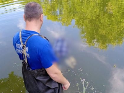 Спасатели достали утопленника из городского пруда