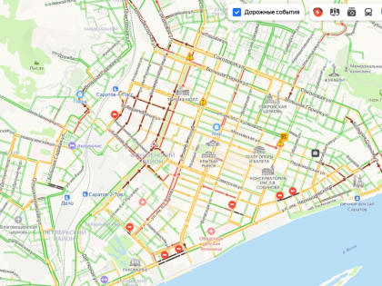 Саратов погружен в пробки: тяжелая ситуация на дорогах города