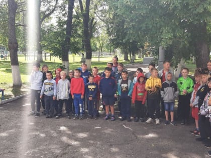 Проведена практическая эвакуация сотрудников и отдыхающих в лагере им. А. Гайдара