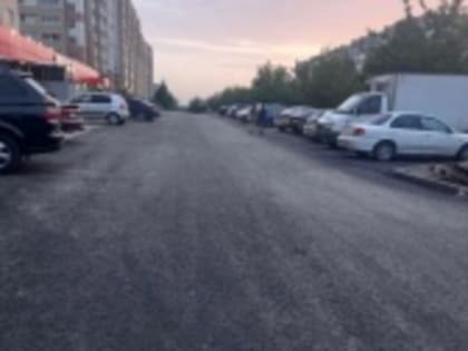 Продолжается ремонт дорог на территории города