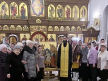 В Успенском храме Вольска освятили икону