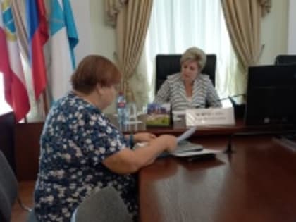 Лада Мокроусова провела очередной личный прием граждан