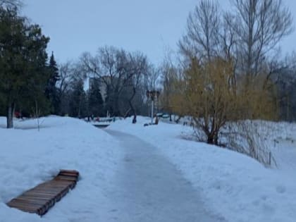 В последний день зимы в Саратове пойдет снег