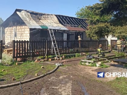 В Заводском районе сгорела дача