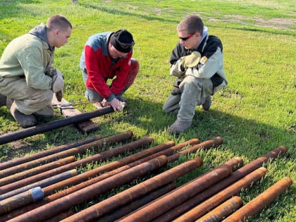 Работы по благоустройству территории старого кладбища