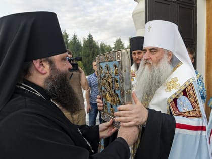 В Саратов прибыла чудотворная икона.