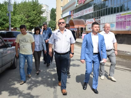 Лев Юсупов проверил соблюдение Порядка проведения работ на подземных коммуникациях на территории Октябрьского района