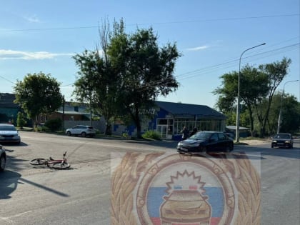 Юный велосипедист оказался в больнице после аварии с 