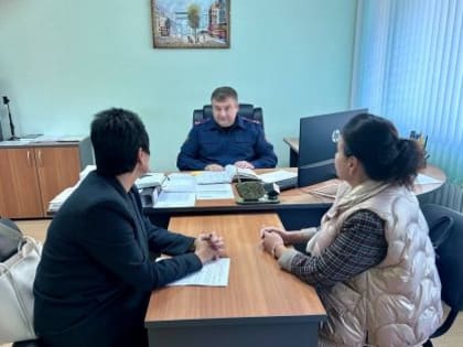 И.о. руководителя следственного отдела по городу Балаково провел встречу с органами местного самоуправления в связи с рассмотрением обращения граждан