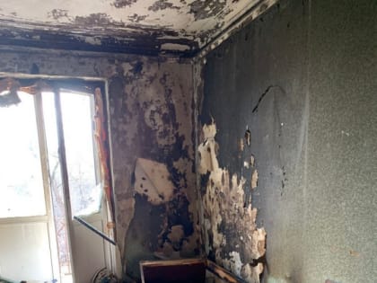 Неосторожный курильщик поджег квартиру в Заводском районе