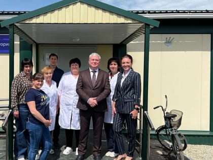 Руководство областного кардиодиспансера посетило сельскую врачебную амбулаторию