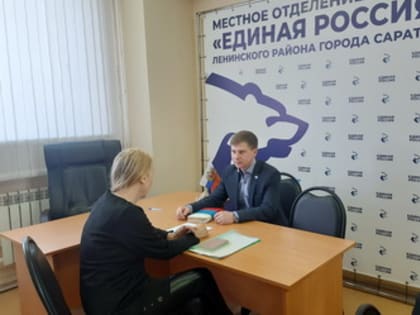 Алексей Сидоров провел прием граждан