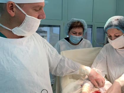 В Саратовской городской клинической больнице № 1 им.Ю.Я.Гордеева спасли пациентку и приняли роды