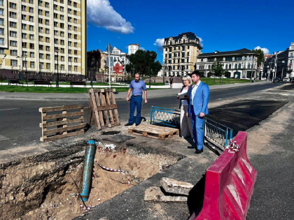 Лев Юсупов проконтролировал выполнение работ, обозначенных на прошлой неделе
