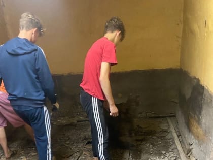 30 августа, первые приняли участие в акции марафоне полезных дел в рамках проекта "Доброе дело ".