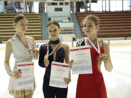 Областные соревнования по фигурному катанию на коньках.