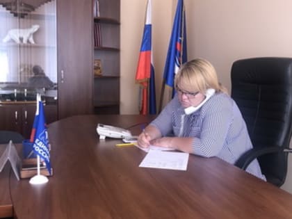 Марина Евсюкова встретилась с избирателями