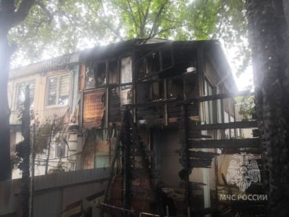 В Пристанном горели сразу две дачи