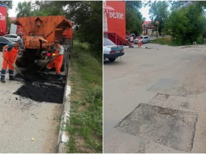 Мэрия Саратова распространила фейк о ремонте дороги