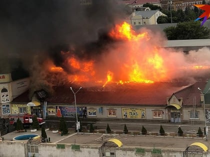 Владелец сгоревшего рынка «Феникс» в Энгельсе: Главное – что нет погибших и пострадавших