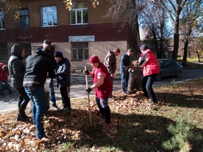 В поселке Приволжский состоялась молодежная экологическая акция