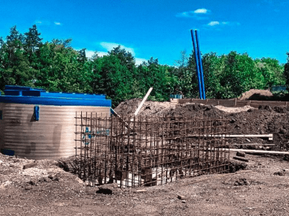 В Тарханах проходит реконструкция системы водоснабжения по федеральному проекту «Чистая вода»