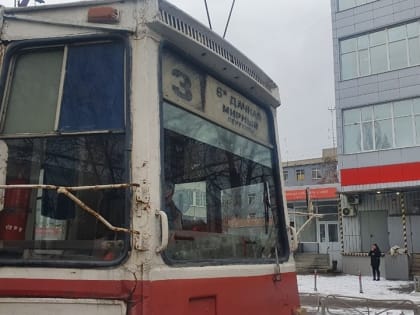 В Саратове вновь встали трамваи популярных маршрутов