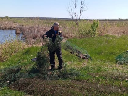 Нерестовый запрет. У саратовских рыбаков изъяли 39 лодок и 1,5 км сетей