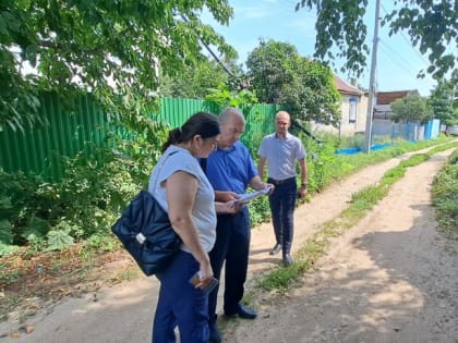 Сотрудниками комитета муниципального контроля проведено выездное мероприятие на предмет соблюдения земельного законодательства