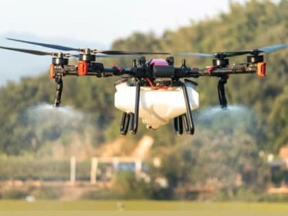 30 агродронов в сезон ежедневно обрабатывают до 3 тыс. га сельхозугодий области